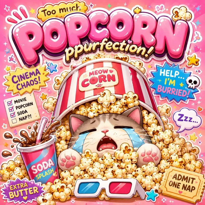 Cute Crybaby Food Chaos Posters