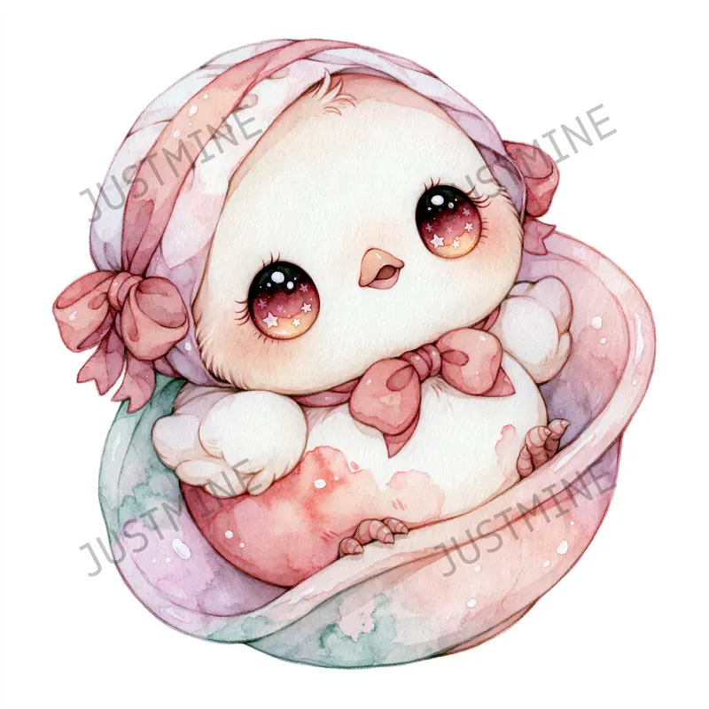 Laundry Babies Clipart