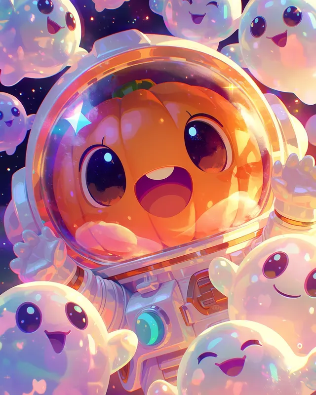 Stylized 3D Halloween Characters