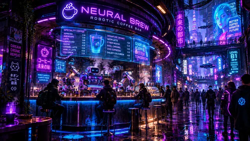 Neon Cafes