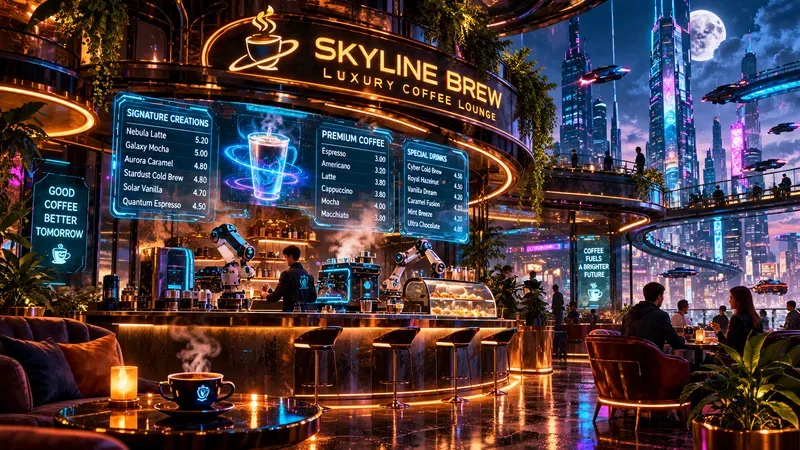 Neon Cafes