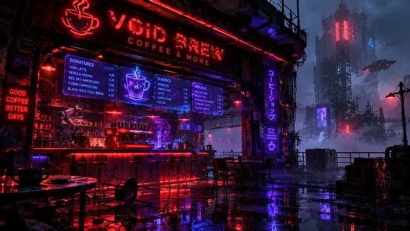 Neon Cafes