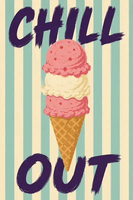 Retro Pop Art Kitchen Posters