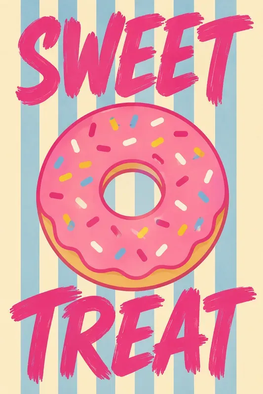 Retro Pop Art Kitchen Posters