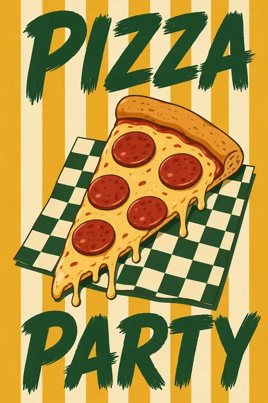 Retro Pop Art Kitchen Posters