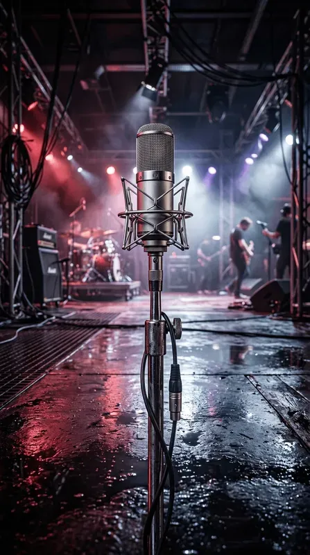 Neon Pulse Industrial Instrument Stages