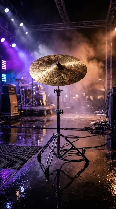 Neon Pulse Industrial Instrument Stages