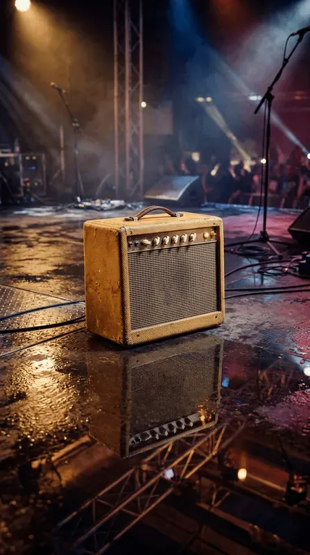 Neon Pulse Industrial Instrument Stages