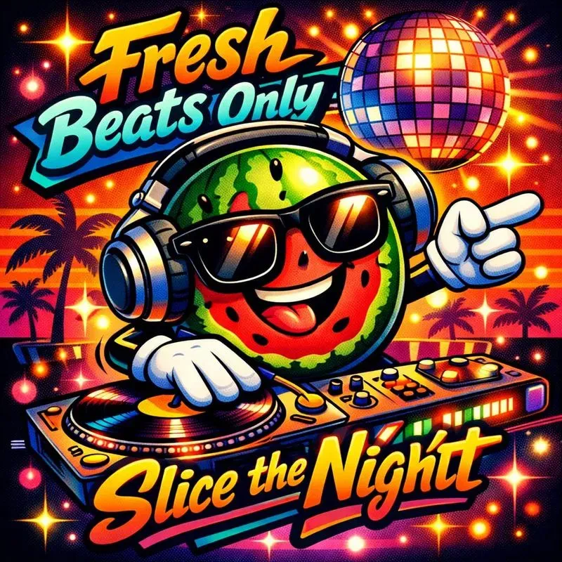 Retro Tropical Cartoons