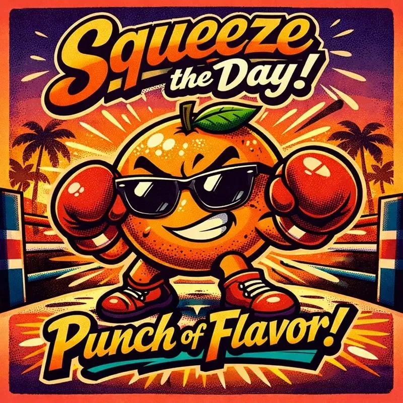 Retro Tropical Cartoons