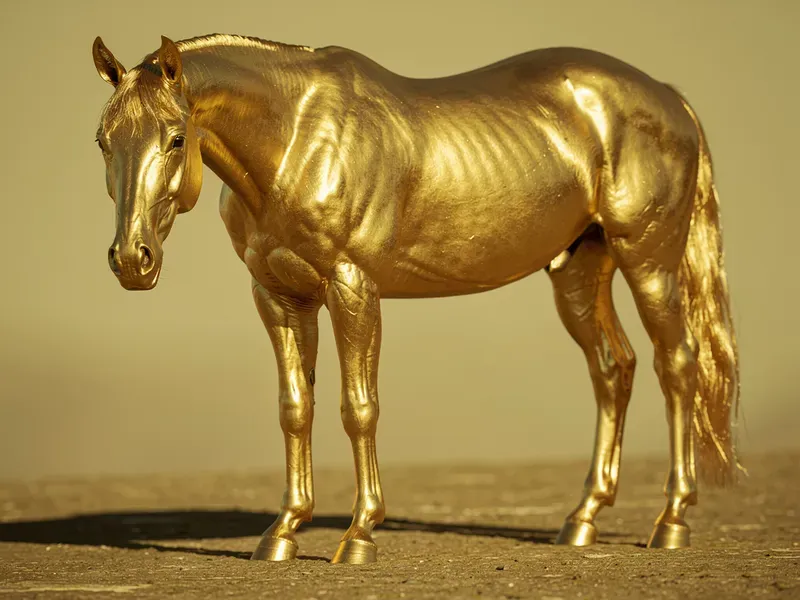 Texture Golden Plated Surfaces