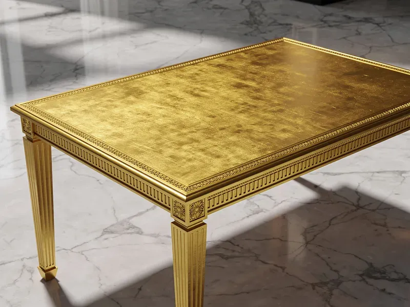 Texture Golden Plated Surfaces