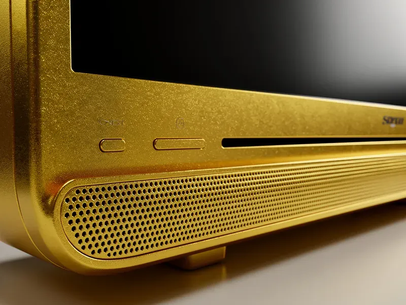 Texture Golden Plated Surfaces