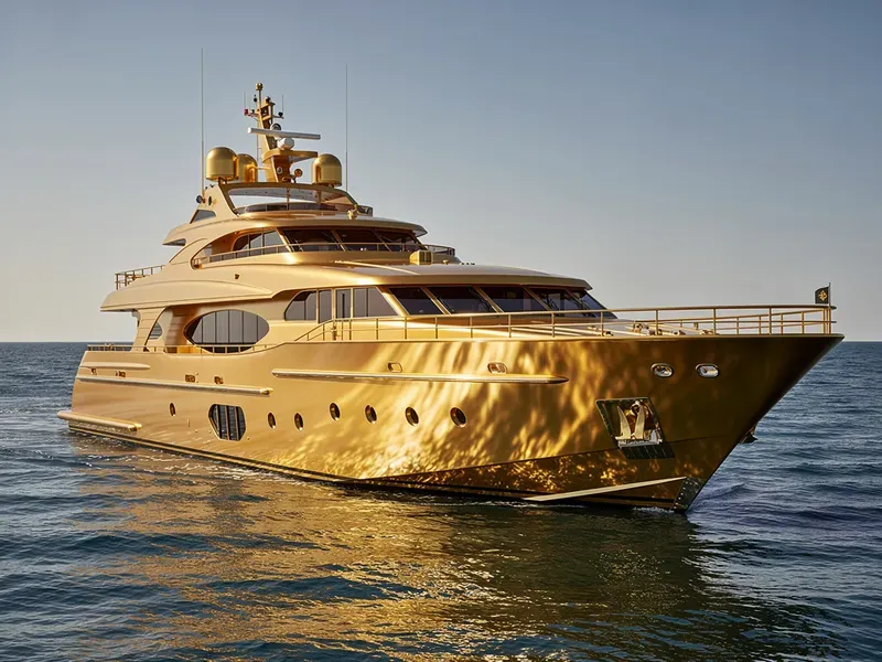 Texture Golden Plated Surfaces