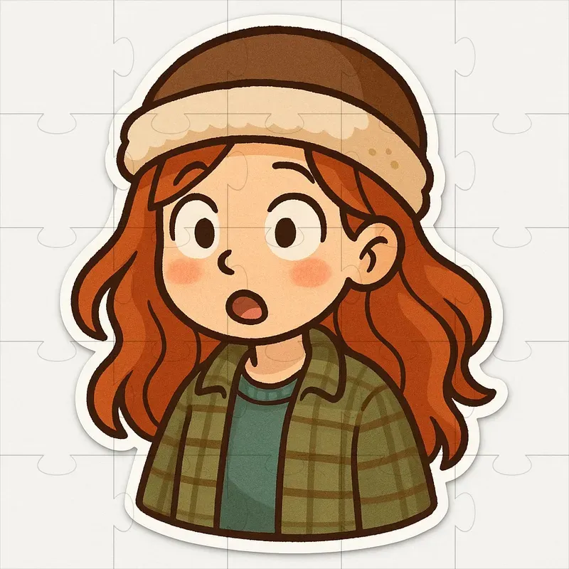 Cute Expression Character Stickers