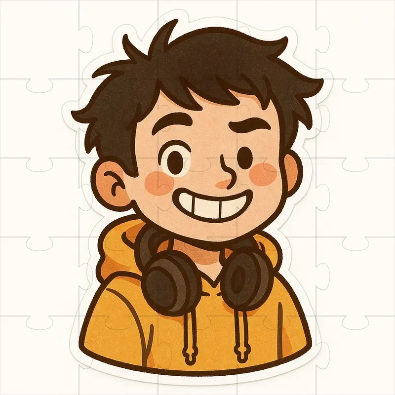 Cute Expression Character Stickers