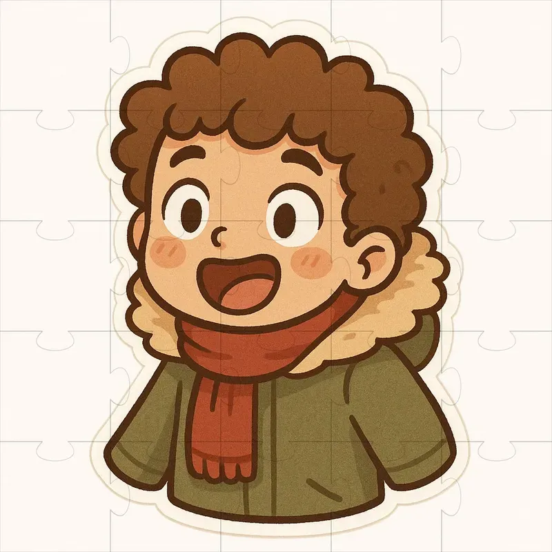 Cute Expression Character Stickers