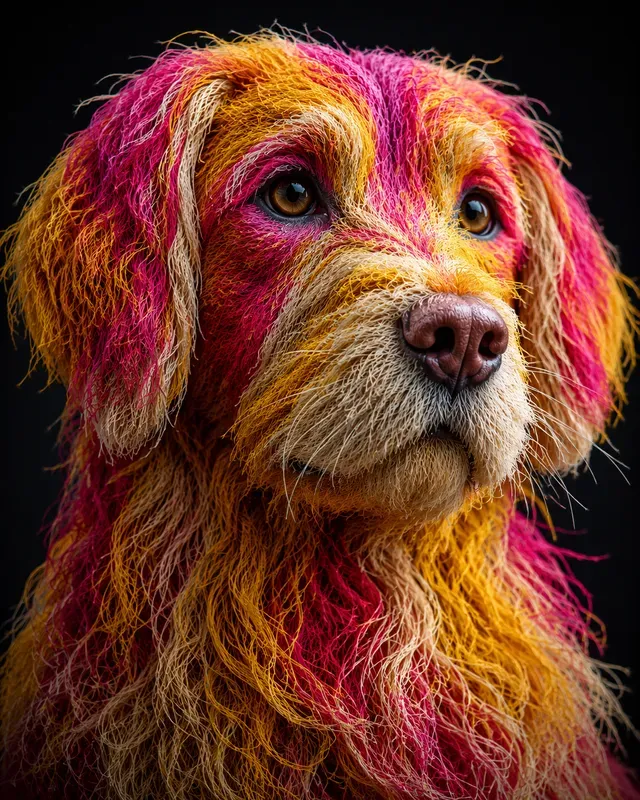 Colorful Animal And Bird Portraits