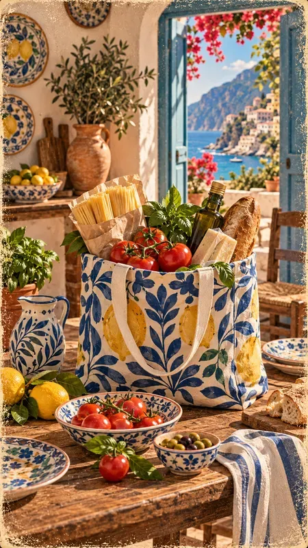 Mediterranean Grocery Return Posters