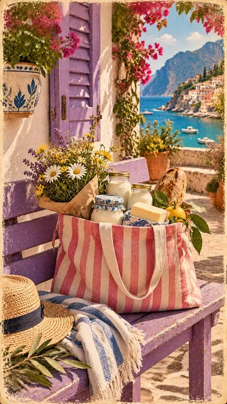 Mediterranean Grocery Return Posters
