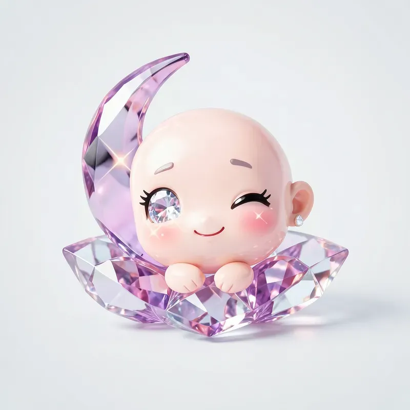 Kawaii Crystal Characters