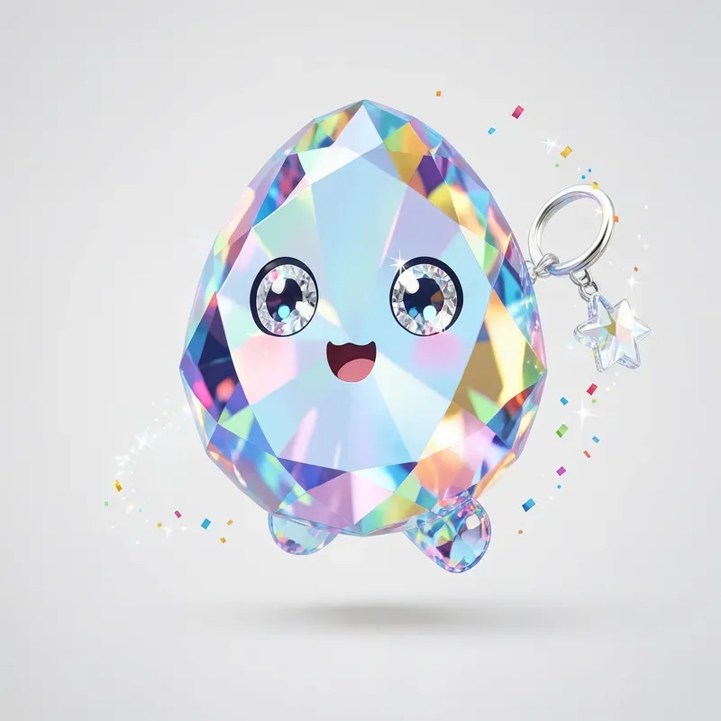 Kawaii Crystal Characters