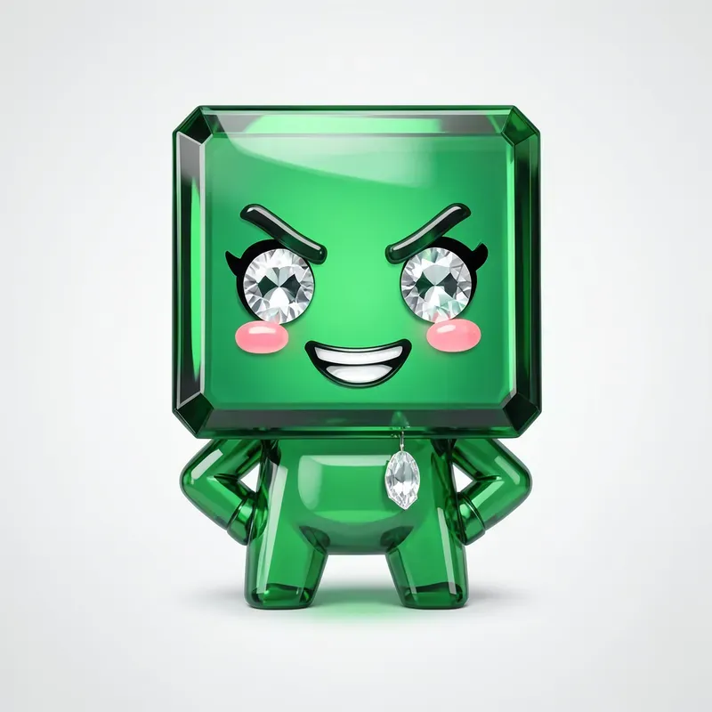 Kawaii Crystal Characters