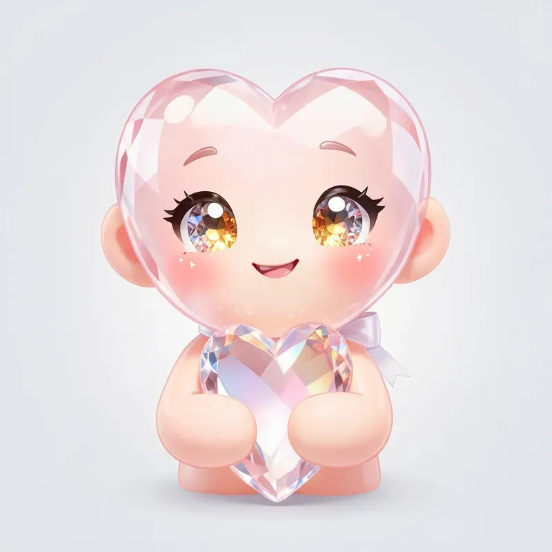 Kawaii Crystal Characters