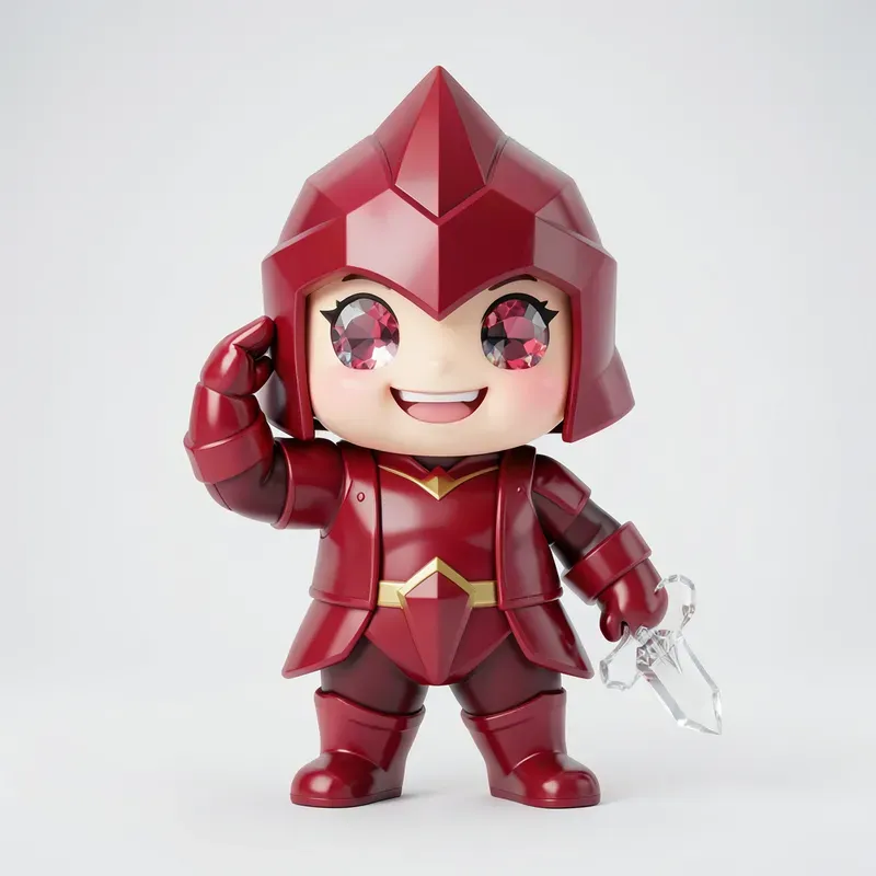 Kawaii Crystal Characters