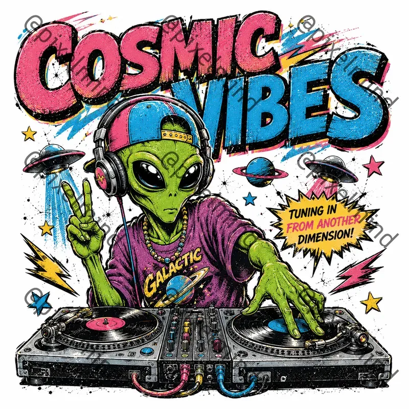 Vintage 90s Graphic Tshirt Generator