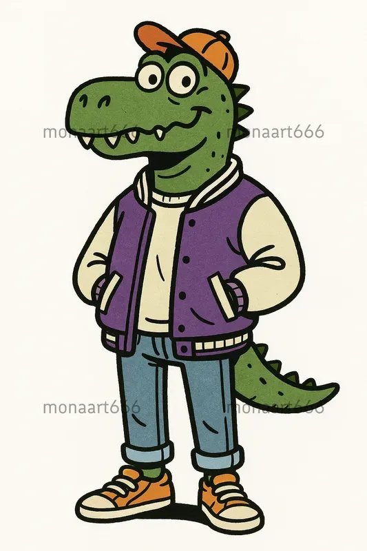 Quirky Streetwear Doodle Mascots