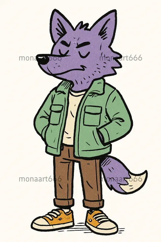 Quirky Streetwear Doodle Mascots