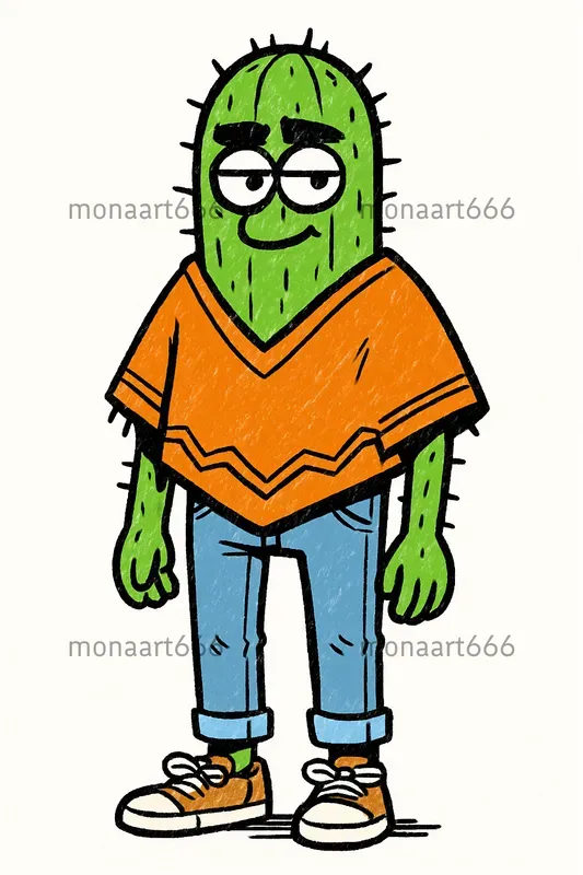 Quirky Streetwear Doodle Mascots