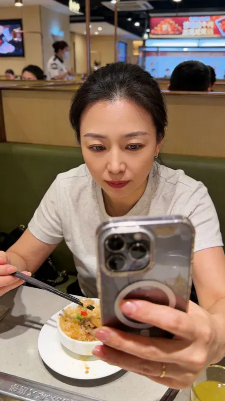 Candid Influencer Smartphone Photos