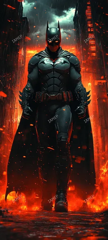 Free Dark Cinematic Hero Illustrations