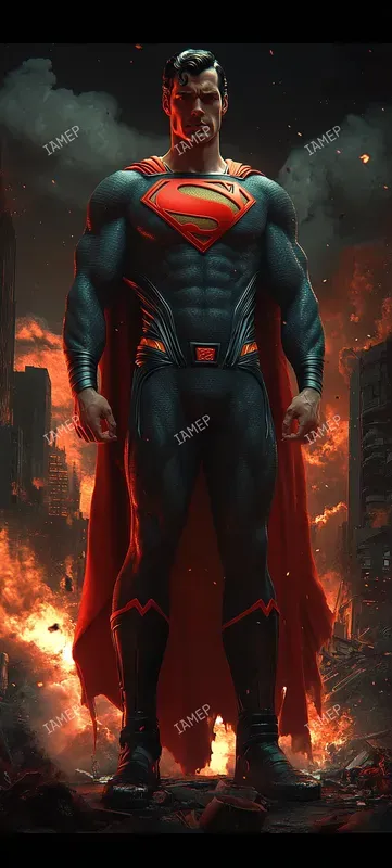 Free Dark Cinematic Hero Illustrations