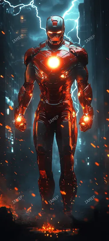 Free Dark Cinematic Hero Illustrations