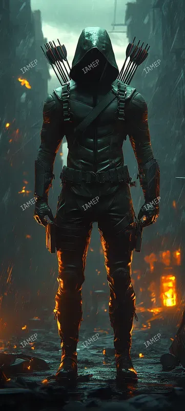 Free Dark Cinematic Hero Illustrations
