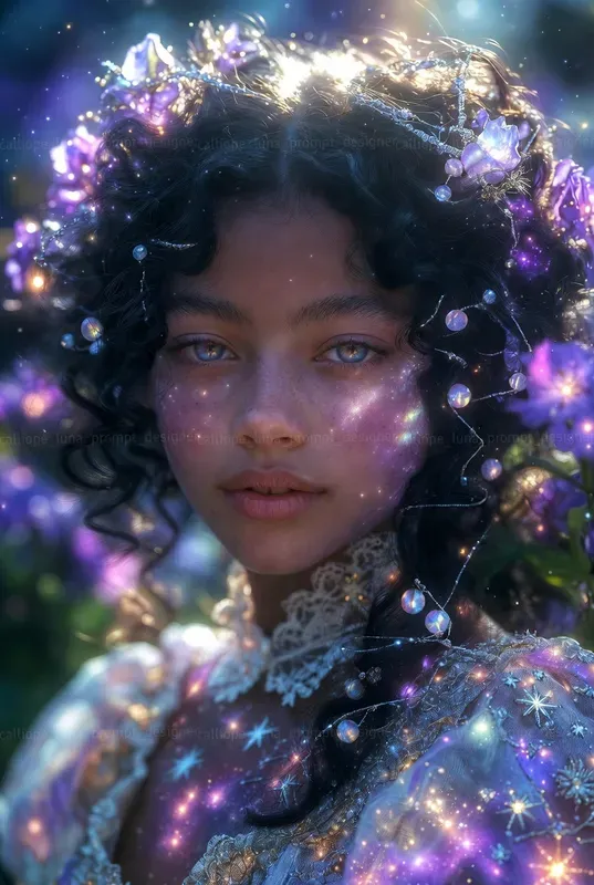 Celestial Victorian Starlight Portraits