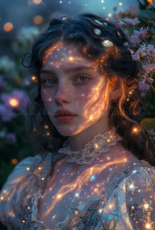 Celestial Victorian Starlight Portraits
