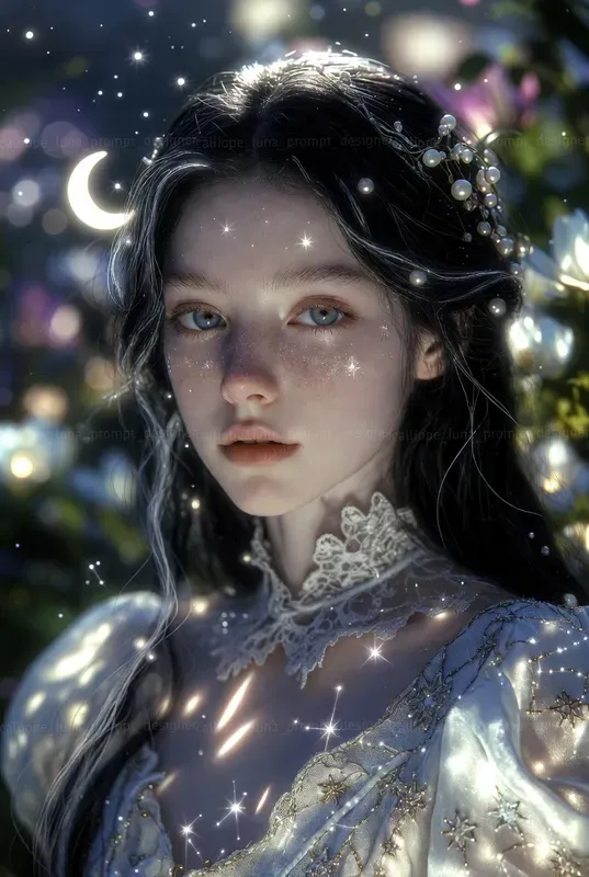 Celestial Victorian Starlight Portraits