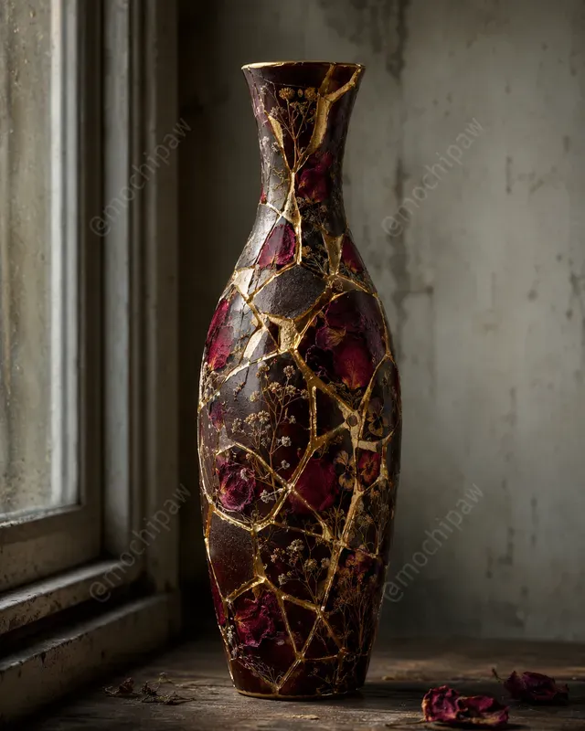 Kintsugi Herbarium Art