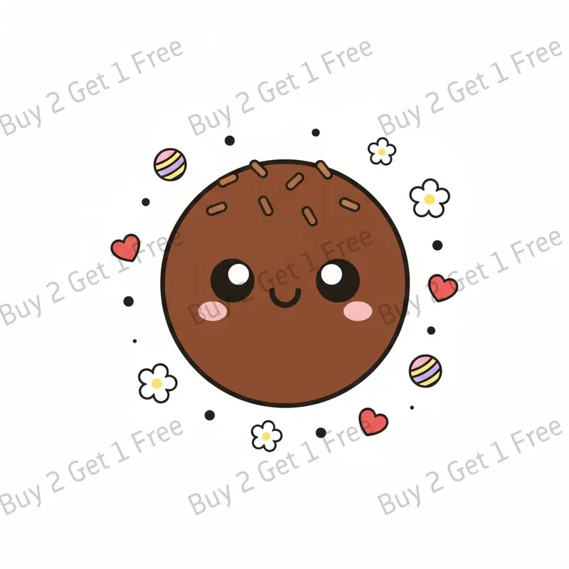Kawaii Valentine Candy Clipart