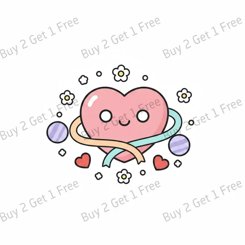 Kawaii Valentine Candy Clipart