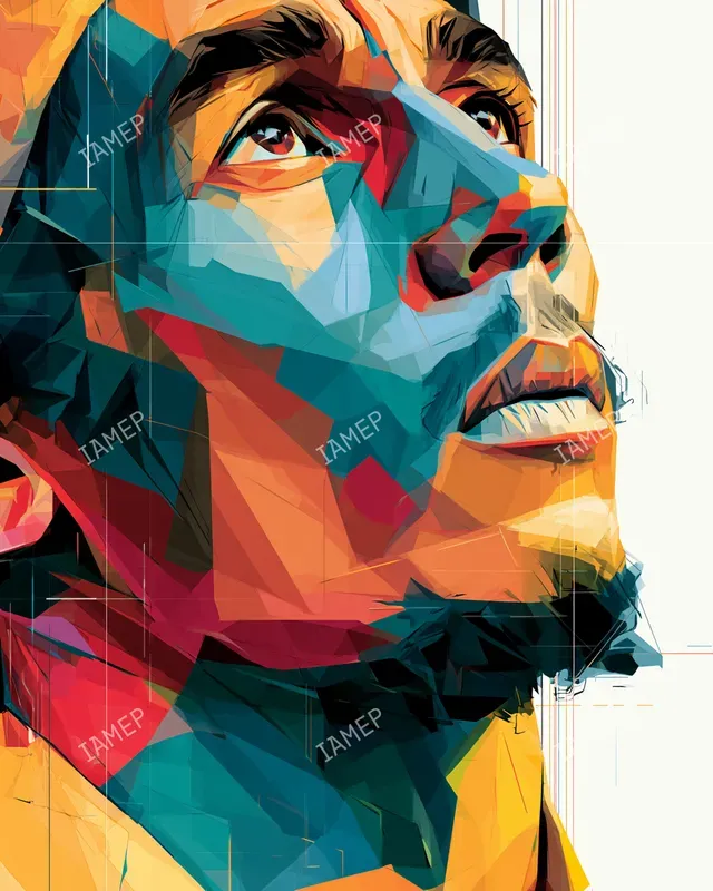 Faceted Celebrity Portraits
