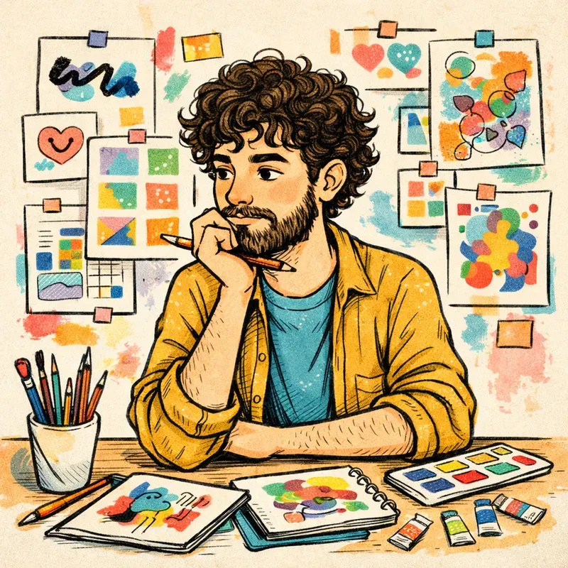 Creative Workspace Character Art
