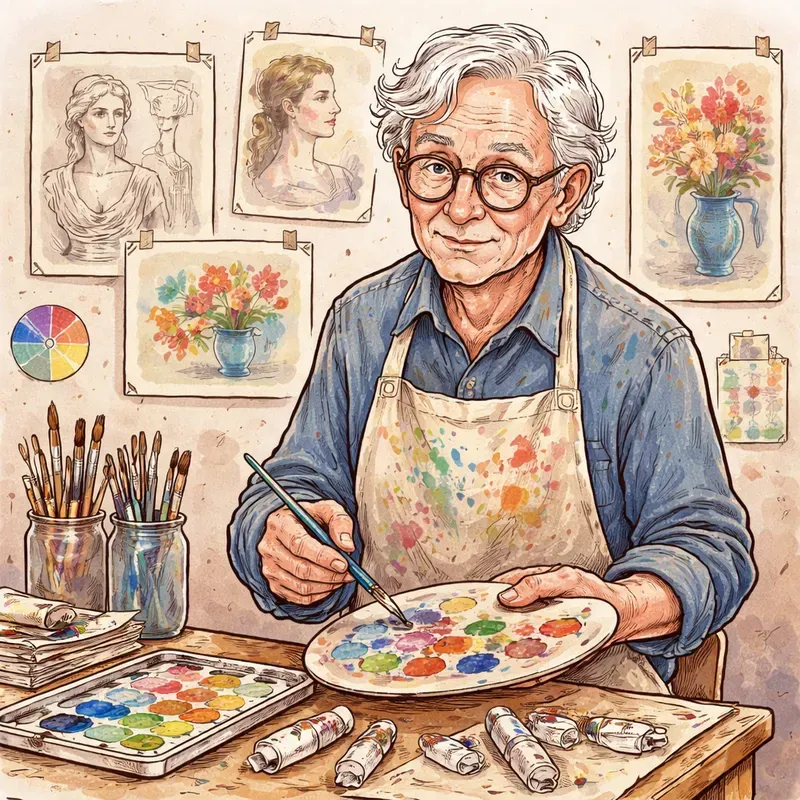 Creative Workspace Character Art