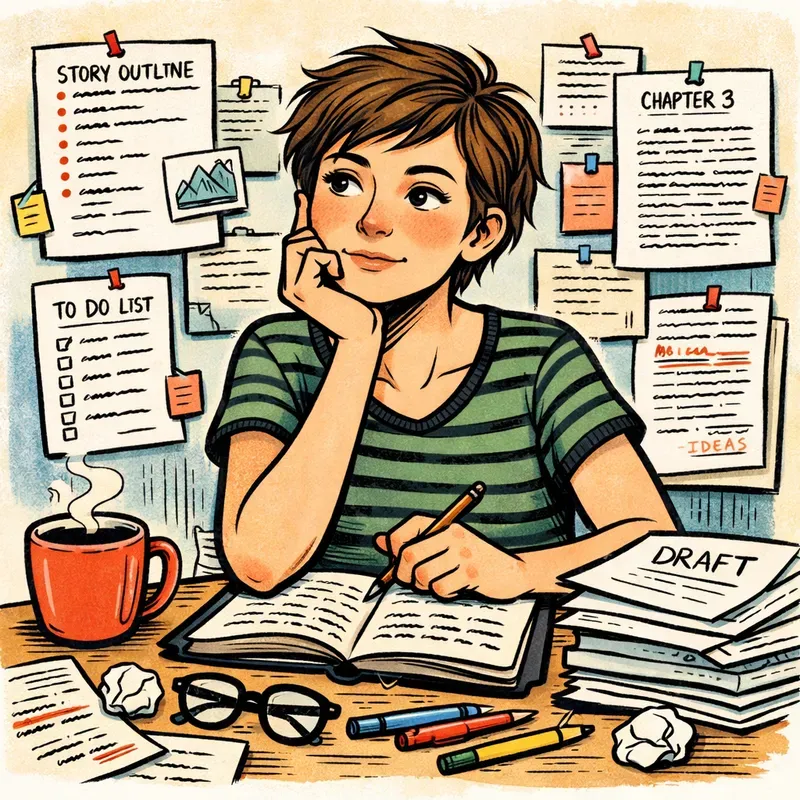 Creative Workspace Character Art