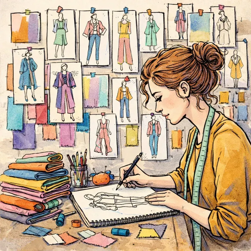 Creative Workspace Character Art