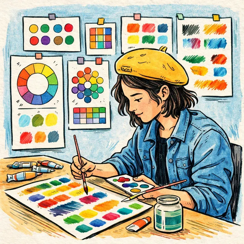 Creative Workspace Character Art